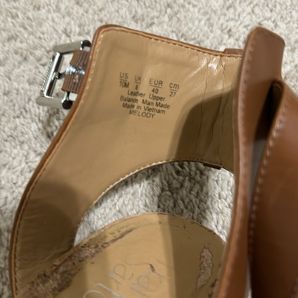 Franco Sarto, Size 10M, Brown leather - Picture 5 of 6
